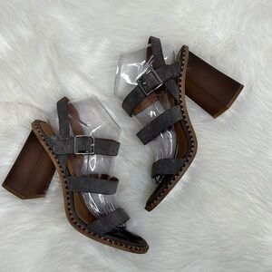 Marc by Marc Jacobs Grey Suede Sandals
